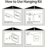 Mirrors and Frames/Pine Canvas Wall Art Gift For Birthday And Home Decor