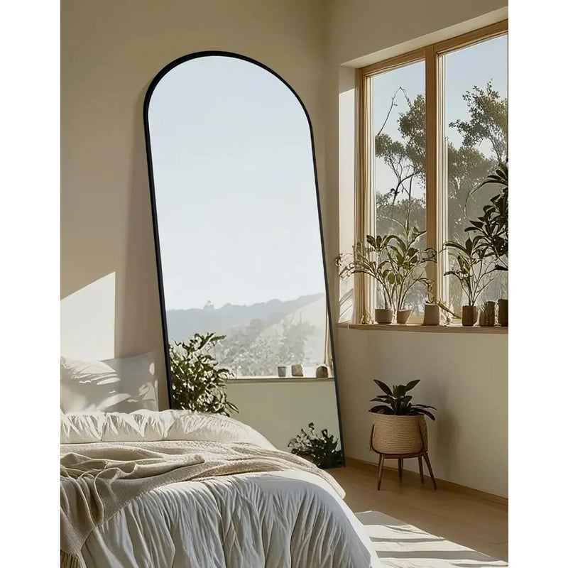 Full Length Wall Mirror Standing Full Body Floor Mirror