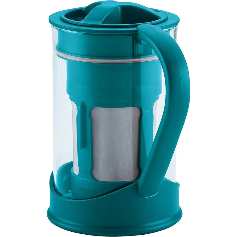 Cold Brew Infuser Coffee Maker With Glass Carafe Filter