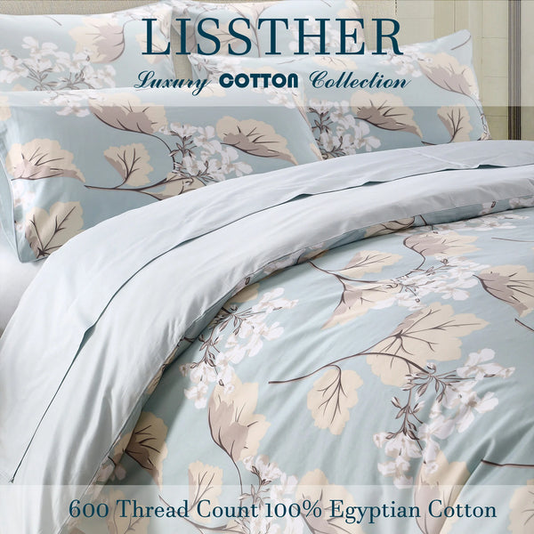 Luxury 600 Thread Count Egyptian Cotton Duvet Set