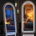 Arch LED Mirror With Three Temps And Adjustable Brightness
