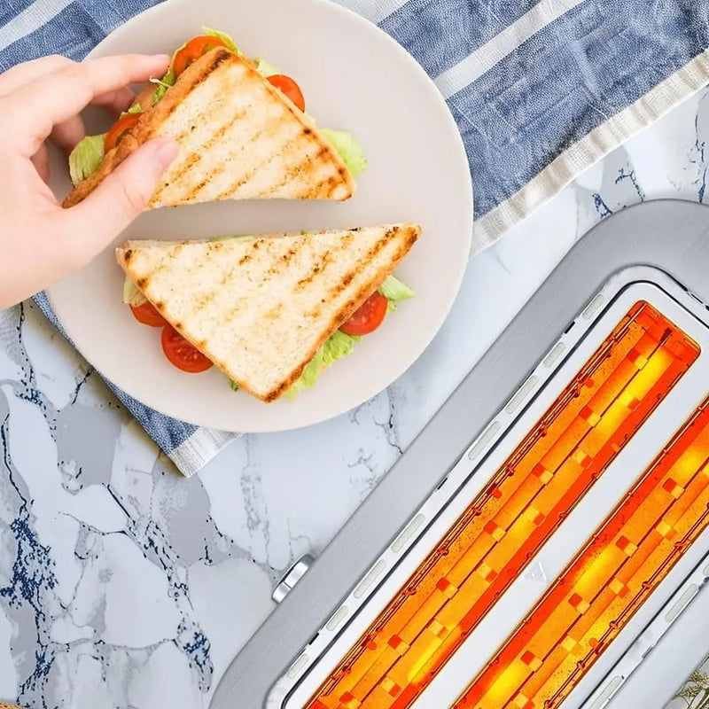 Bagel Toaster Defrost Reheat True Bagel Control Browning