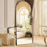 Suita Arch Top Rectangular Wall Mirror With Tempered Glass