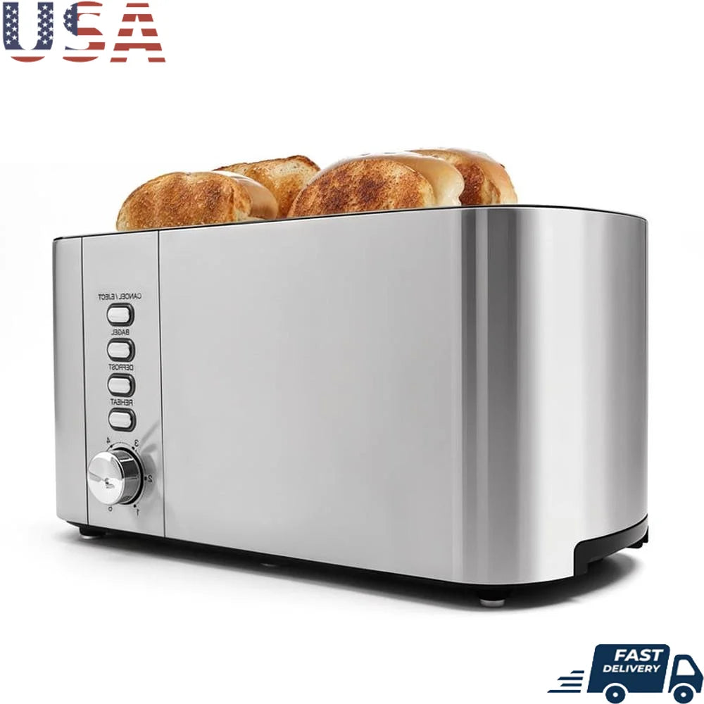 Bagel Toaster Defrost Reheat True Bagel Control Browning