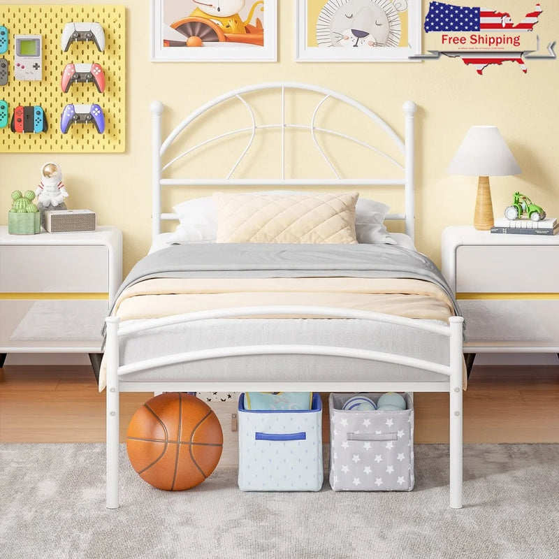 Kids basketball bed frame with under bed storage