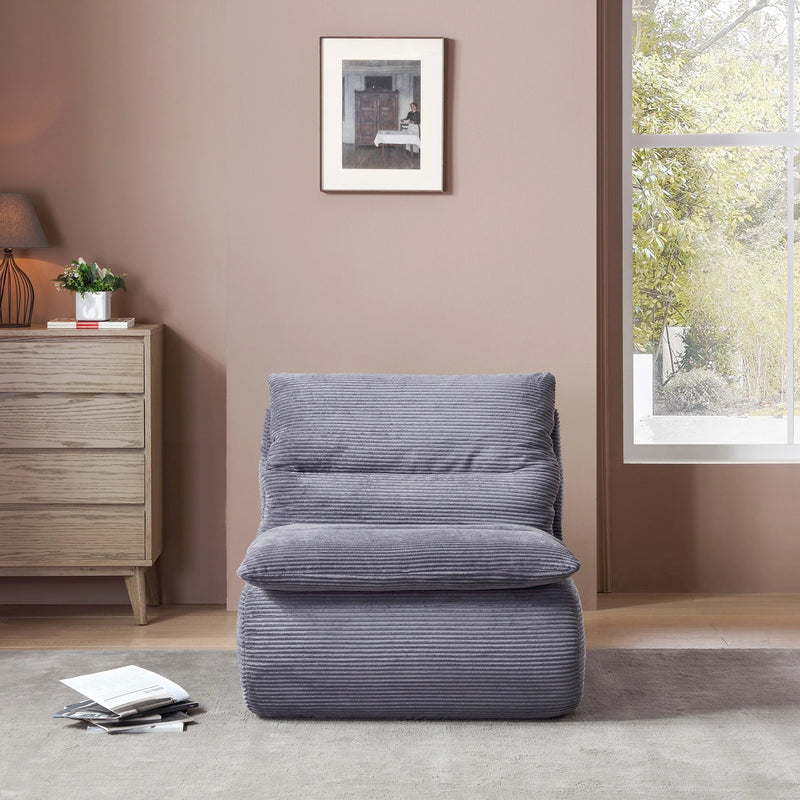
Stylish accent chair for living room with armrests
