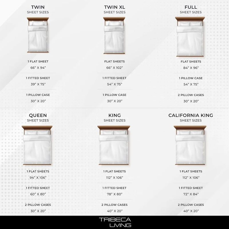 Tribeca Living Cotton Sateen Floral Sheet Set With Pockets