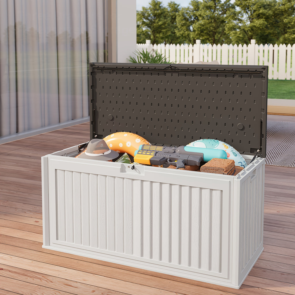Heavy-Duty Outdoor Storage Box for Cushions and Tools