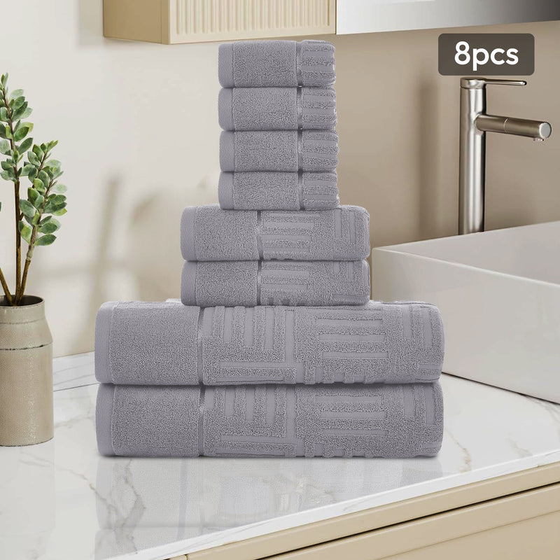 Premium Cotton Bath Towel Set for Ultimate Comfort and Absorbency