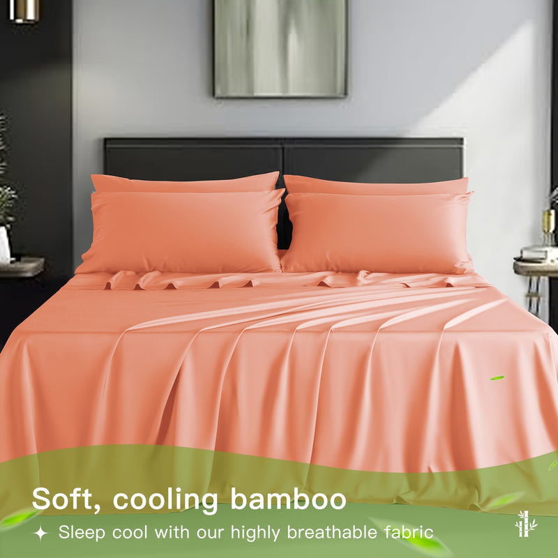 Luxury Bamboo Bed Sheets Set for Ultimate Comfort and Breathability