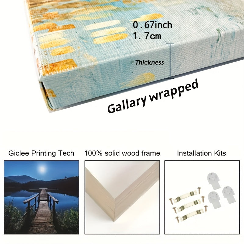 Mirrors and Frames/Modern Zen Canvas Wall Art for Stylish Home Decor