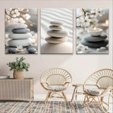 Mirrors and Frames/Modern Zen Canvas Wall Art for Stylish Home Decor