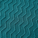 Cozy Boho Textured Throw Blanket with Tassels for Living Room