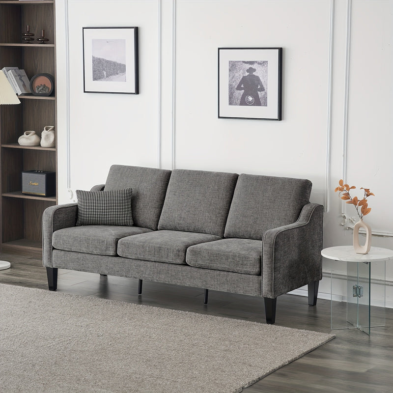 Bonnlo Comfy Chenille Sofa for Modern Living Room Spaces
