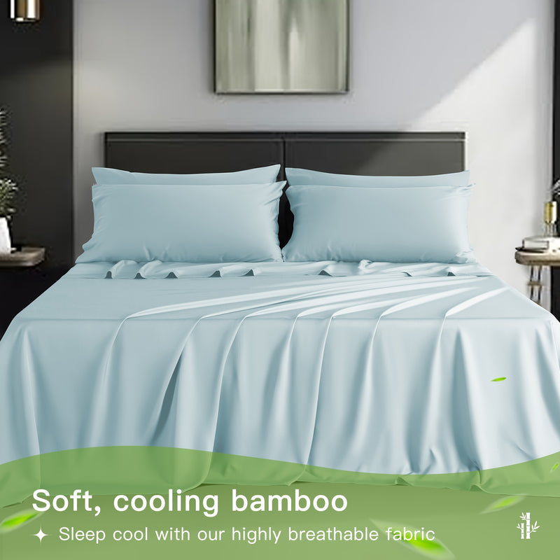 Luxury Bamboo Bed Sheets Set for Ultimate Comfort and Breathability