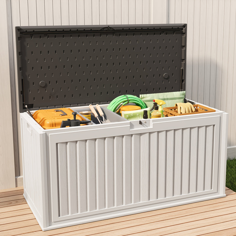 Heavy-Duty Outdoor Storage Box for Cushions and Tools