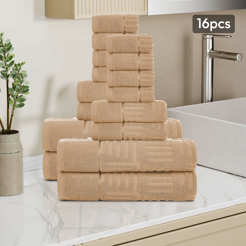 Premium Cotton Bath Towel Set for Ultimate Comfort and Absorbency