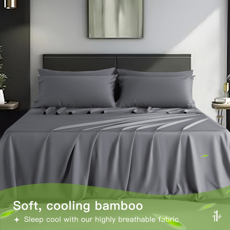 Luxury Bamboo Bed Sheets Set for Ultimate Comfort and Breathability