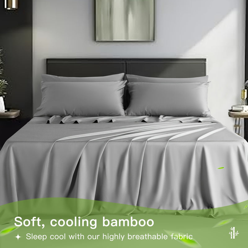 Luxury Bamboo Bed Sheets Set for Ultimate Comfort and Breathability