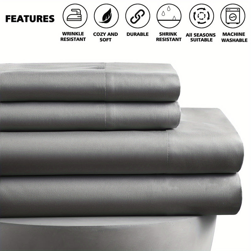 Luxury Microfiber Sheet Set for Ultimate Comfort and Style