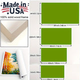 Modern Abstract White Blossom Tree Canvas Wall Art