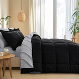 Luxurious Reversible Bedding Set Microfiber Bed in a Bag