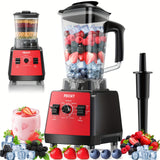 Professional Smoothie Blender with Powerful Motor and Dual Containers
