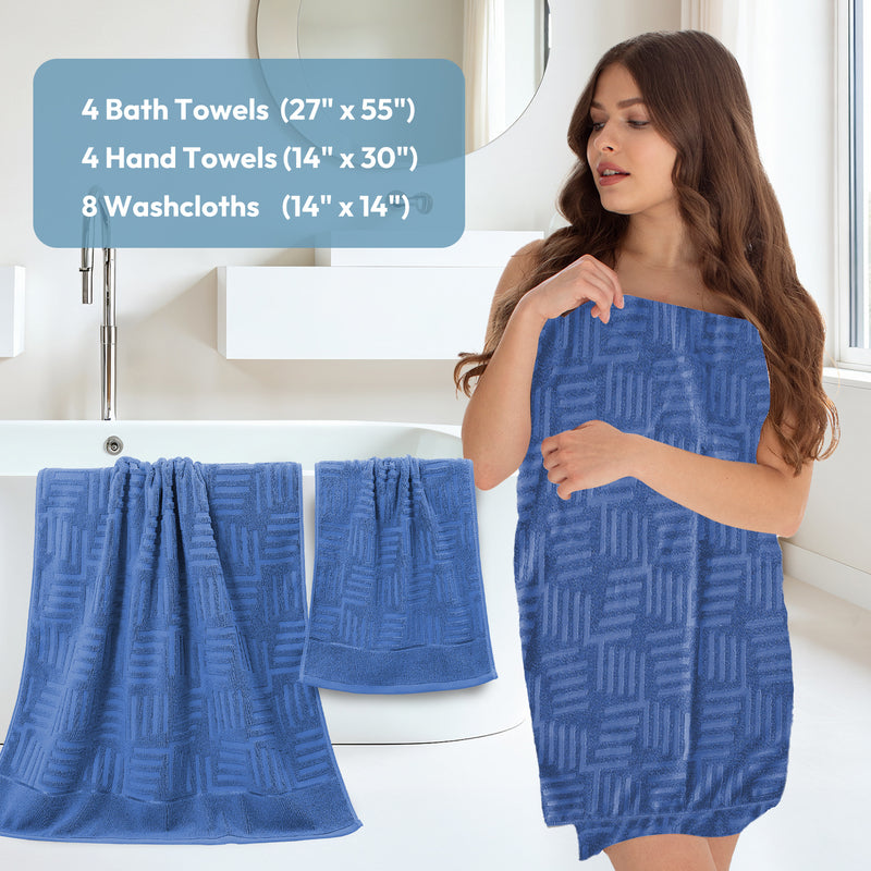 Premium Cotton Bath Towel Set for Ultimate Comfort and Absorbency