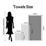 Premium Cotton Bath Towel Set for Ultimate Comfort and Absorbency