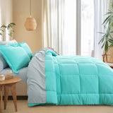 Luxurious Reversible Bedding Set Microfiber Bed in a Bag