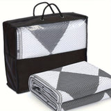 Outdoor Non Slip Area Rug for Camping and Patio Use