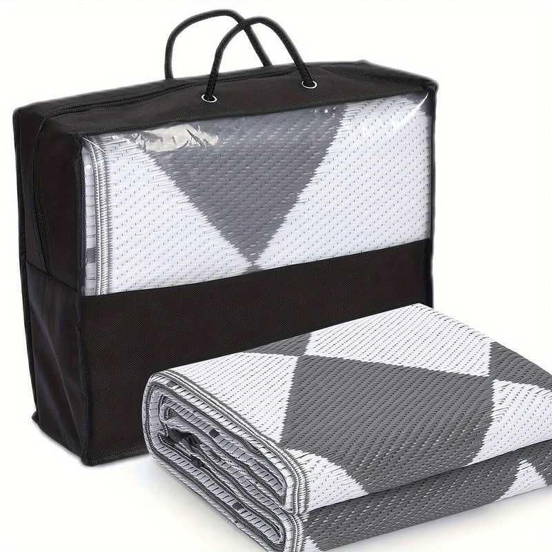 Outdoor Non Slip Area Rug for Camping and Patio Use