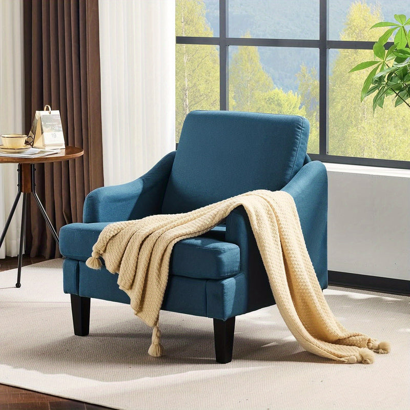 Mid Century Modern Upholstered Lounge Chair for Stylish Living