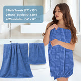 Premium Cotton Bath Towel Set for Ultimate Comfort and Absorbency