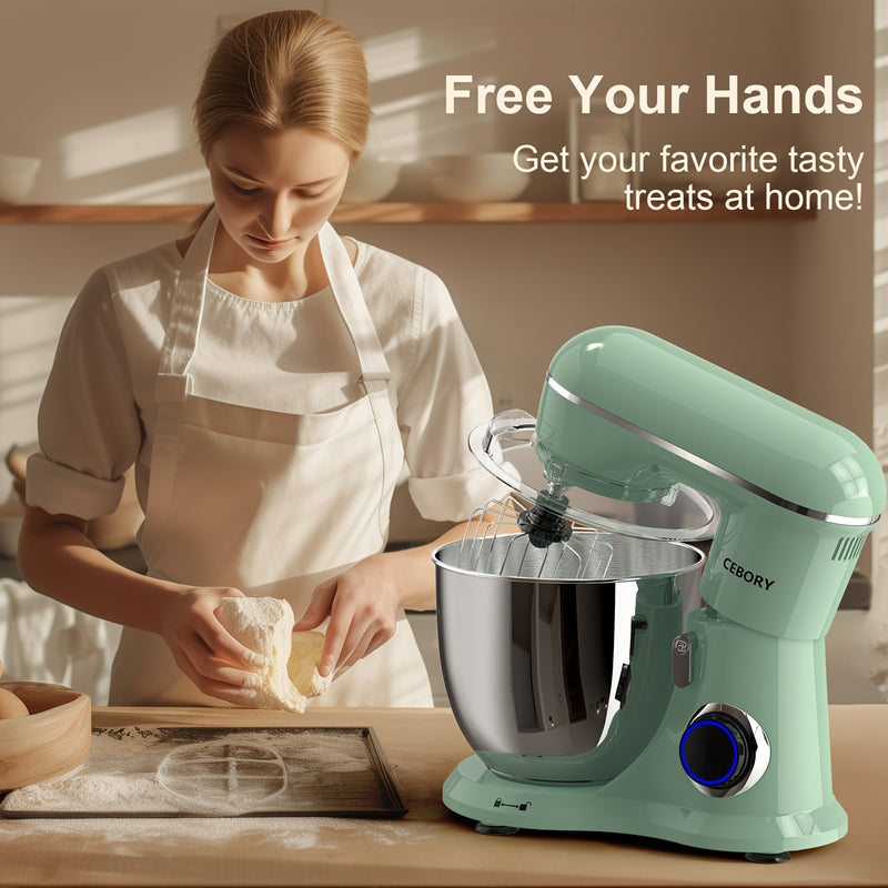 3 In 1 Electric Stand Mixer With 10 Speed Settings