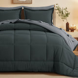 Luxurious Reversible Bedding Set Microfiber Bed in a Bag