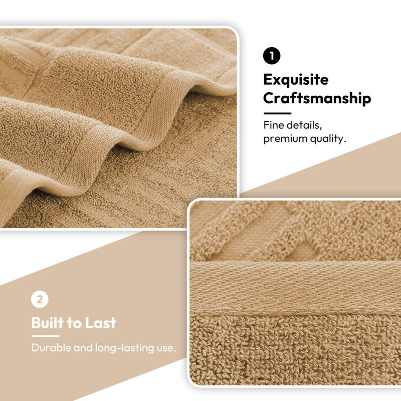 Premium Cotton Bath Towel Set for Ultimate Comfort and Absorbency