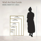 Mirrors and Frames/Modern Zen Canvas Wall Art for Stylish Home Decor