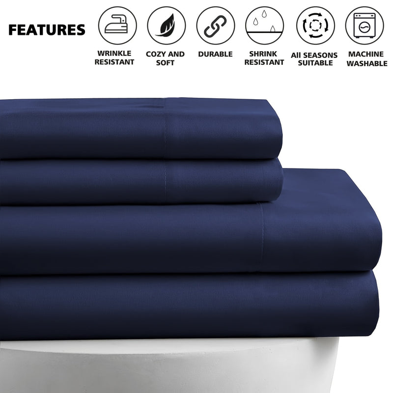 Luxury Microfiber Sheet Set for Ultimate Comfort and Style