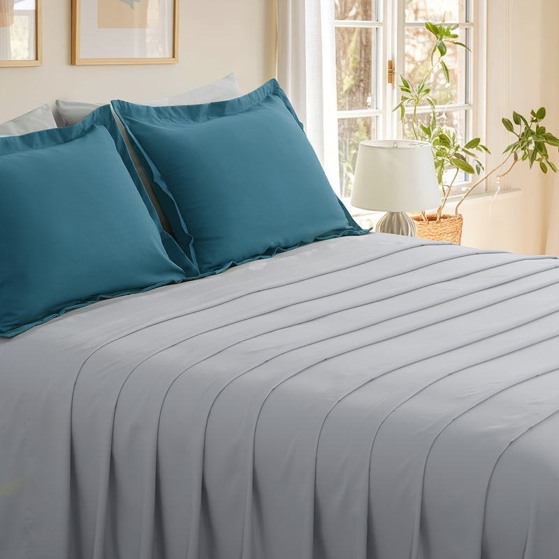 Luxurious Reversible Bedding Set Microfiber Bed in a Bag