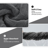 Premium Cotton Bath Towel Set for Ultimate Comfort and Absorbency