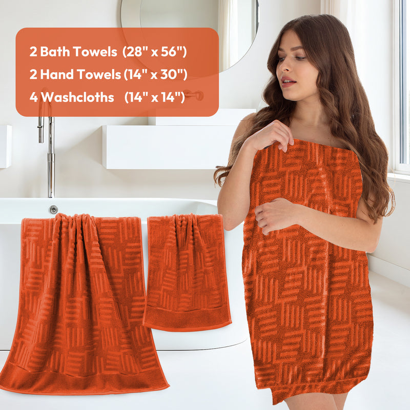 Premium Cotton Bath Towel Set for Ultimate Comfort and Absorbency
