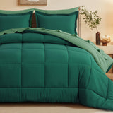Luxurious Reversible Bedding Set Microfiber Bed in a Bag