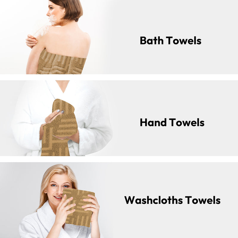 Premium Cotton Bath Towel Set for Ultimate Comfort and Absorbency
